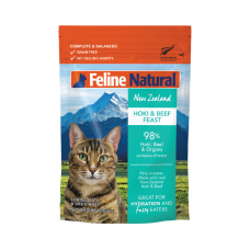 Feline Natural Pouch Beef and Hoki Feast Pate in Water 85g